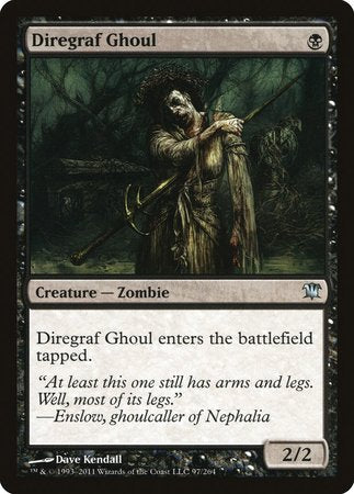 Diregraf Ghoul [Innistrad] | Jomio and Rueliete's Cards and Comics