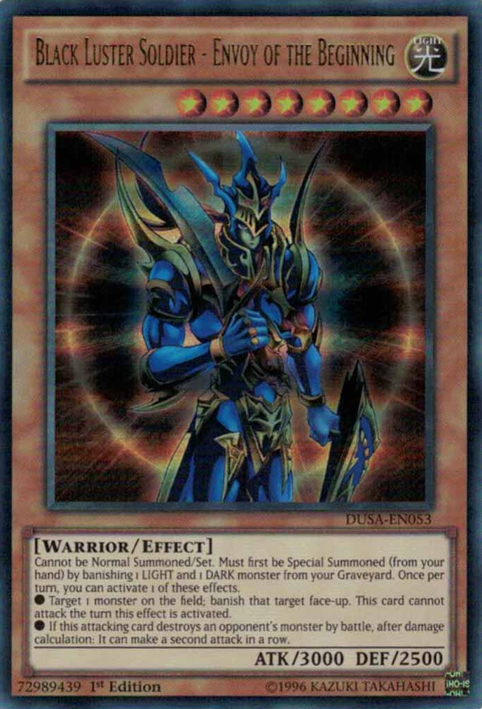 Black Luster Soldier - Envoy of the Beginning [DUSA-EN053] Ultra Rare | Jomio and Rueliete's Cards and Comics