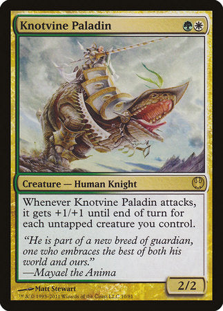 Knotvine Paladin [Duel Decks: Knights vs. Dragons] | Jomio and Rueliete's Cards and Comics