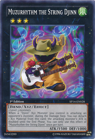 Muzurhythm the String Djinn [SP14-EN028] Common | Jomio and Rueliete's Cards and Comics