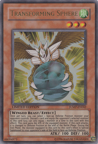Transforming Sphere [JUMP-EN042] Ultra Rare | Jomio and Rueliete's Cards and Comics