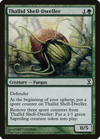 Thallid Shell-Dweller [Time Spiral] | Jomio and Rueliete's Cards and Comics