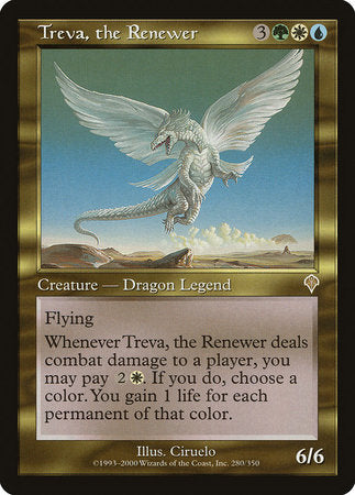 Treva, the Renewer [Invasion] | Jomio and Rueliete's Cards and Comics