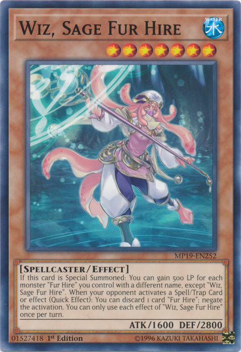 Wiz, Sage Fur Hire [MP19-EN252] Common | Jomio and Rueliete's Cards and Comics