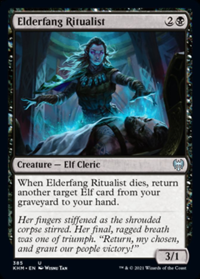 Elderfang Ritualist [Kaldheim] | Jomio and Rueliete's Cards and Comics