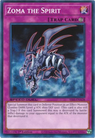 Zoma the Spirit [SS05-ENA28] Common | Jomio and Rueliete's Cards and Comics
