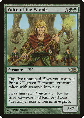 Voice of the Woods [Duel Decks: Elves vs. Goblins] | Jomio and Rueliete's Cards and Comics