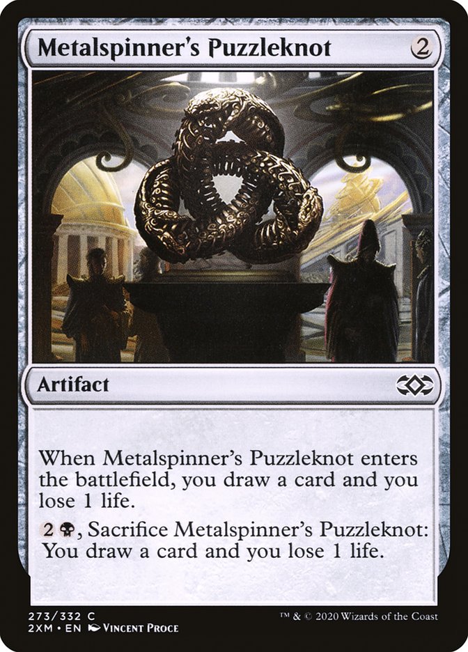 Metalspinner's Puzzleknot [Double Masters] | Jomio and Rueliete's Cards and Comics