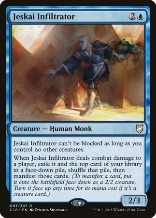 Jeskai Infiltrator [Commander 2018] | Jomio and Rueliete's Cards and Comics