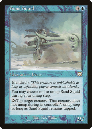 Sand Squid [Mercadian Masques] | Jomio and Rueliete's Cards and Comics
