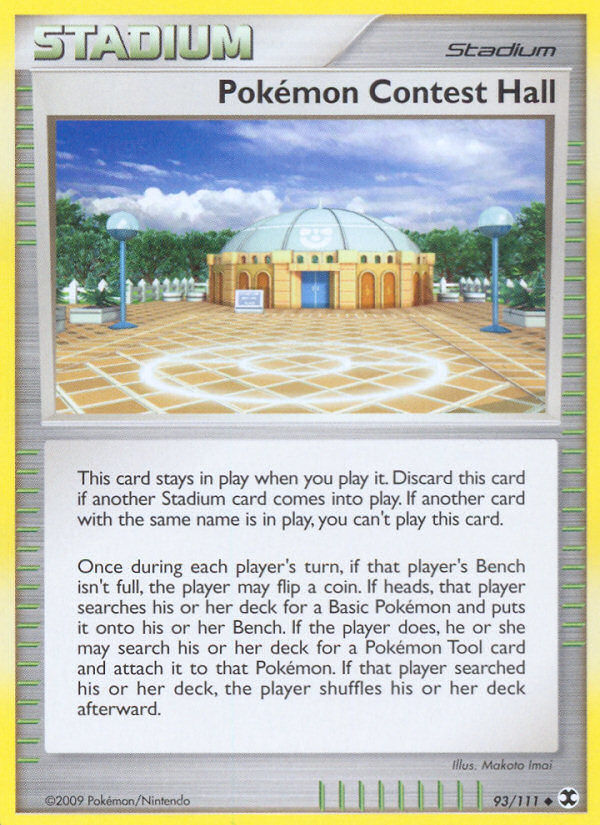 Pokemon Contest Hall (93/111) [Platinum: Rising Rivals] | Jomio and Rueliete's Cards and Comics