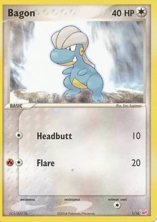 Bagon (1/10) [EX: Trainer Kit - Latias] | Jomio and Rueliete's Cards and Comics