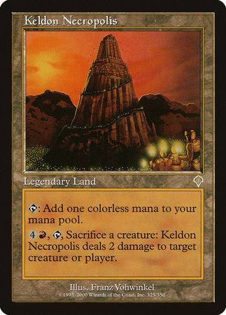 Keldon Necropolis [Invasion] | Jomio and Rueliete's Cards and Comics