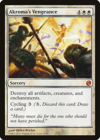 Akroma's Vengeance [From the Vault: Twenty] | Jomio and Rueliete's Cards and Comics