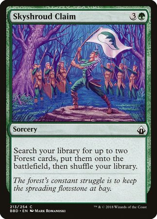 Skyshroud Claim [Battlebond] | Jomio and Rueliete's Cards and Comics