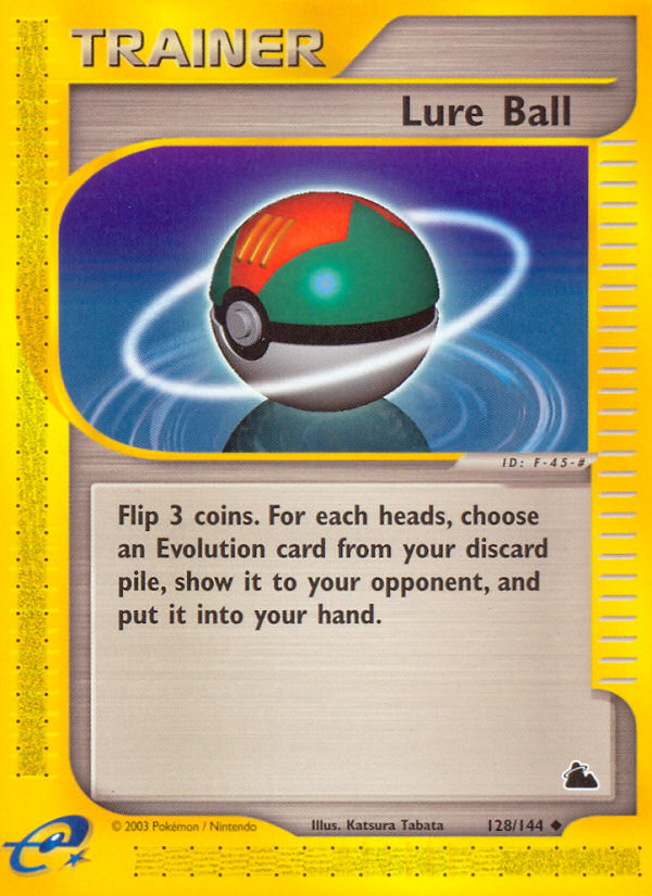 Lure Ball (128/144) [Skyridge] | Jomio and Rueliete's Cards and Comics