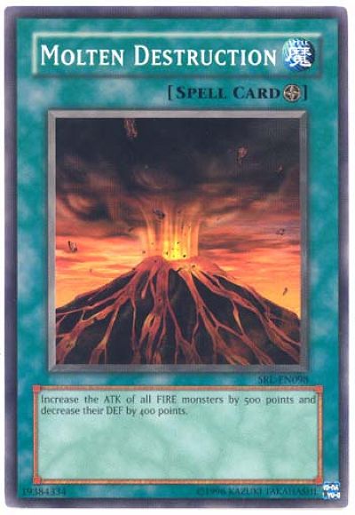Molten Destruction [SRL-098] Common | Jomio and Rueliete's Cards and Comics