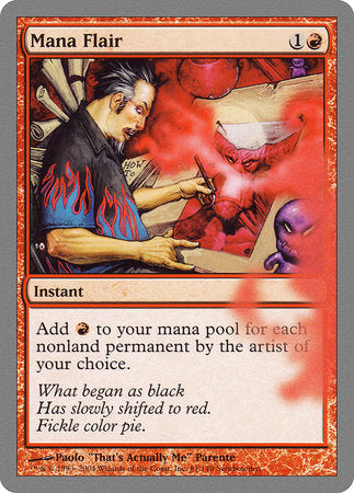 Mana Flair [Unhinged] | Jomio and Rueliete's Cards and Comics
