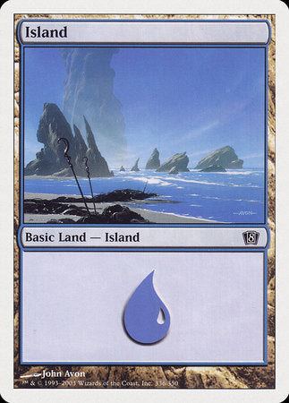 Island (336) [Eighth Edition] | Jomio and Rueliete's Cards and Comics