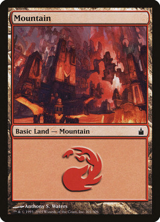 Mountain (301) [Ravnica: City of Guilds] | Jomio and Rueliete's Cards and Comics