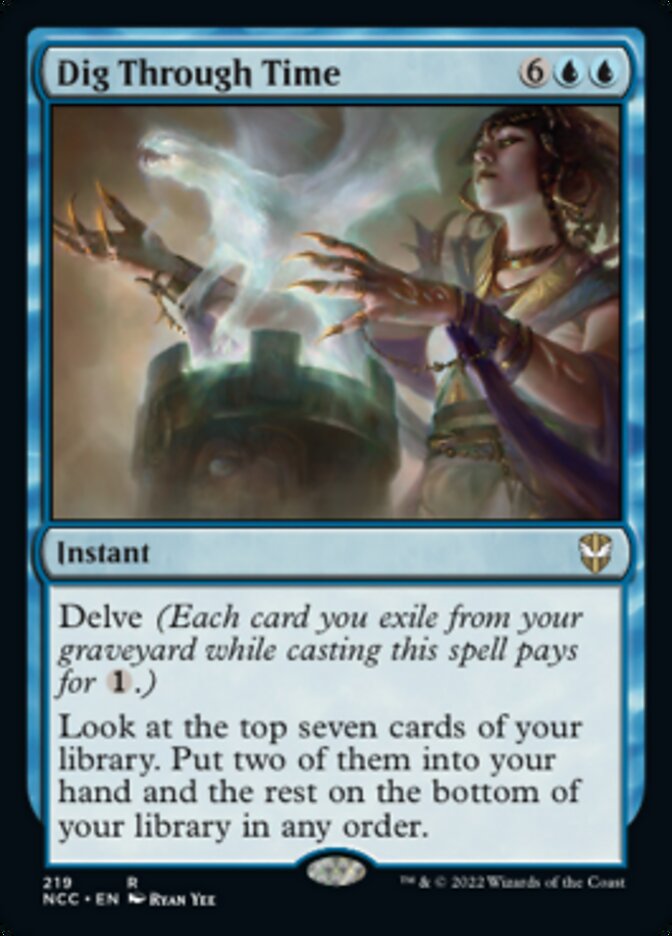 Dig Through Time [Streets of New Capenna Commander] | Jomio and Rueliete's Cards and Comics