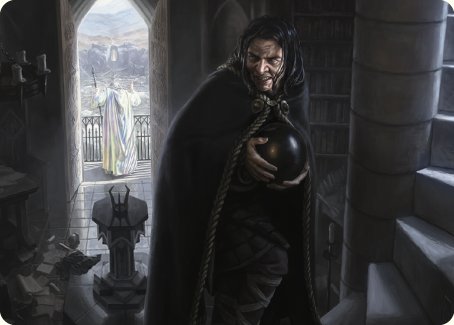 Grima, Saruman's Footman Art Card [The Lord of the Rings: Tales of Middle-earth Art Series] | Jomio and Rueliete's Cards and Comics