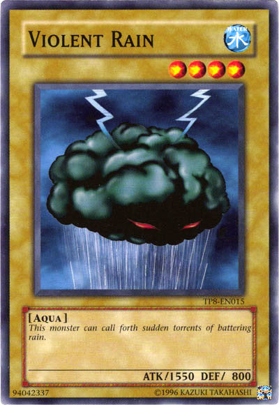 Violent Rain [TP8-EN015] Common | Jomio and Rueliete's Cards and Comics
