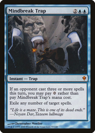 Mindbreak Trap [Zendikar] | Jomio and Rueliete's Cards and Comics