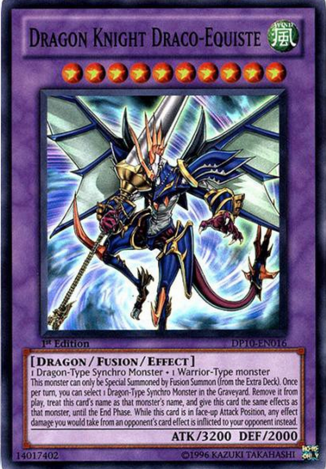 Dragon Knight Draco-Equiste [DP10-EN016] Super Rare | Jomio and Rueliete's Cards and Comics