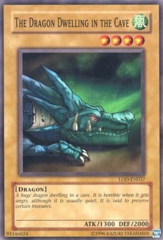 The Dragon Dwelling in the Cave [LOD-EN037] Common | Jomio and Rueliete's Cards and Comics