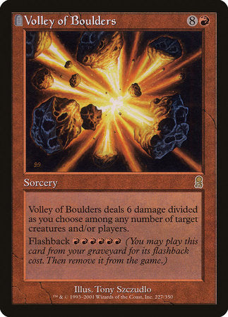 Volley of Boulders [Odyssey] | Jomio and Rueliete's Cards and Comics