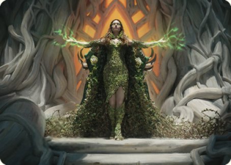 Titania, Voice of Gaea Art Card [The Brothers' War Art Series] | Jomio and Rueliete's Cards and Comics