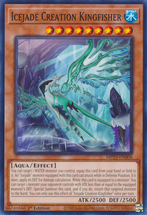 Icejade Creation Kingfisher [MP23-EN008] Common | Jomio and Rueliete's Cards and Comics
