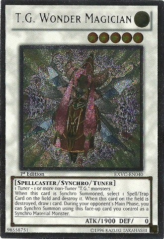 T.G. Wonder Magician (UTR) [EXVC-EN040] Ultimate Rare | Jomio and Rueliete's Cards and Comics