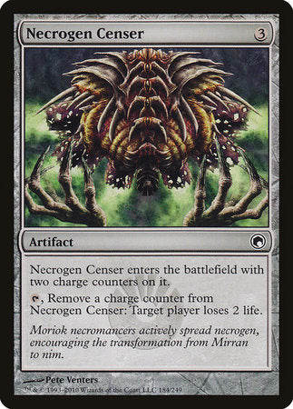 Necrogen Censer [Scars of Mirrodin] | Jomio and Rueliete's Cards and Comics