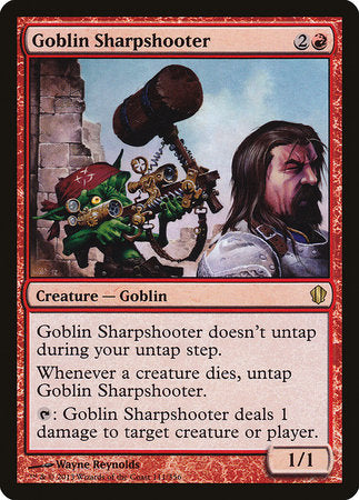 Goblin Sharpshooter [Commander 2013] | Jomio and Rueliete's Cards and Comics