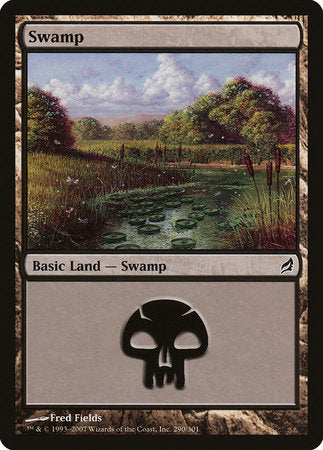 Swamp (290) [Lorwyn] | Jomio and Rueliete's Cards and Comics