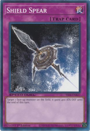 Shield Spear [SS04-ENB27] Common | Jomio and Rueliete's Cards and Comics