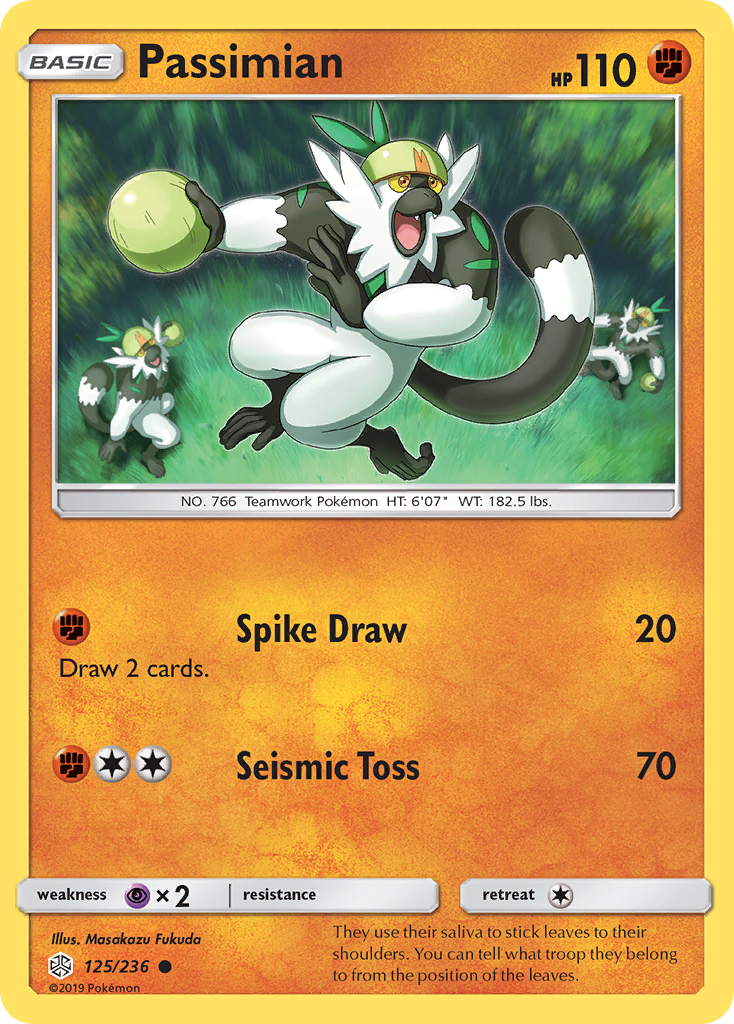 Passimian (125/236) [Sun & Moon: Cosmic Eclipse] | Jomio and Rueliete's Cards and Comics