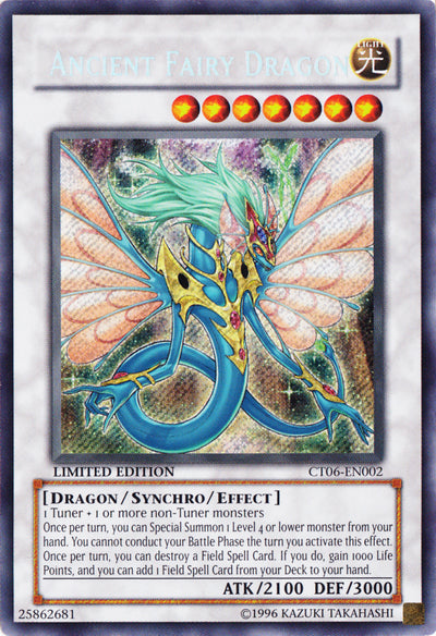 Ancient Fairy Dragon [CT06-EN002] Secret Rare | Jomio and Rueliete's Cards and Comics