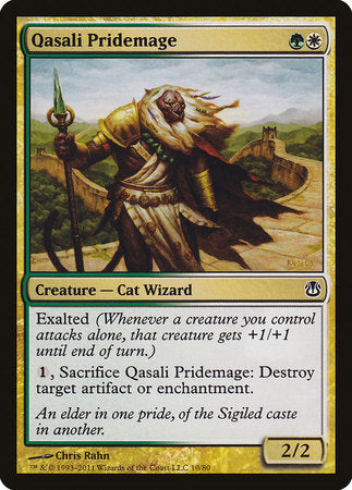 Qasali Pridemage [Duel Decks: Ajani vs. Nicol Bolas] | Jomio and Rueliete's Cards and Comics