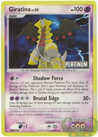 Giratina (4/146) [Burger King Promos: 2009 Collection] | Jomio and Rueliete's Cards and Comics