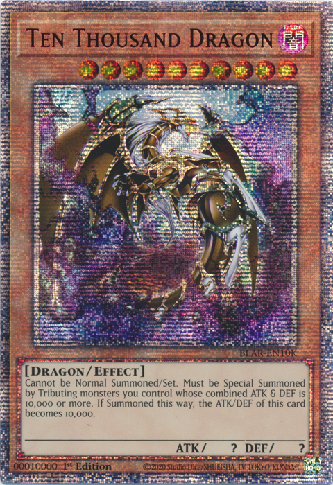 Ten Thousand Dragon [BLAR-EN10K] 10000 Secret Rare | Jomio and Rueliete's Cards and Comics