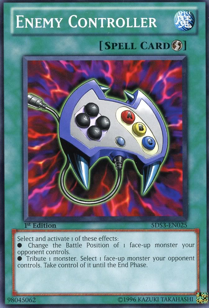 Enemy Controller [5DS3-EN025] Common | Jomio and Rueliete's Cards and Comics