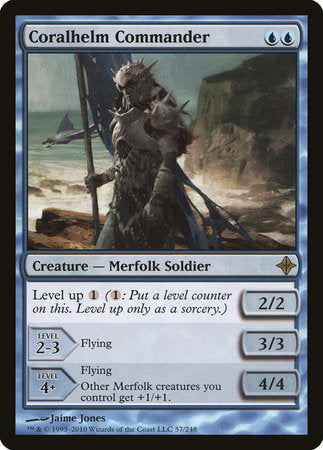 Coralhelm Commander [Rise of the Eldrazi] | Jomio and Rueliete's Cards and Comics