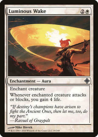 Luminous Wake [Rise of the Eldrazi] | Jomio and Rueliete's Cards and Comics
