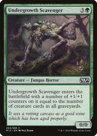 Undergrowth Scavenger [Magic 2015] | Jomio and Rueliete's Cards and Comics