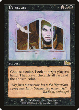 Persecute [Urza's Saga] | Jomio and Rueliete's Cards and Comics