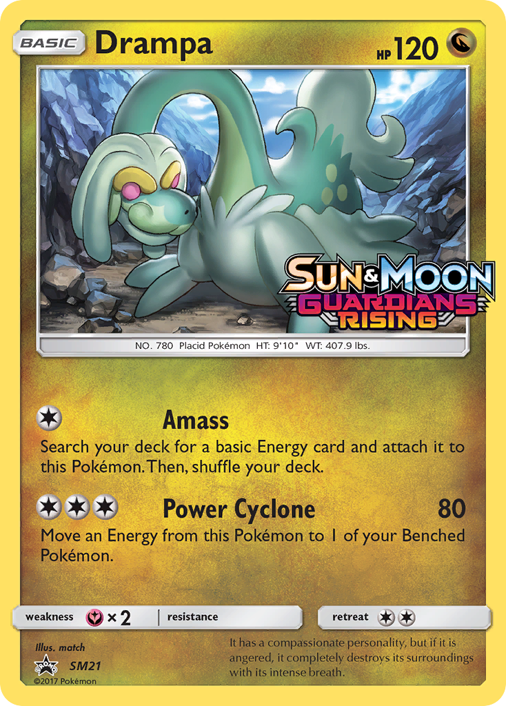 Drampa (SM21) [Sun & Moon: Black Star Promos] | Jomio and Rueliete's Cards and Comics