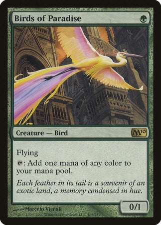 Birds of Paradise [Magic 2010] | Jomio and Rueliete's Cards and Comics